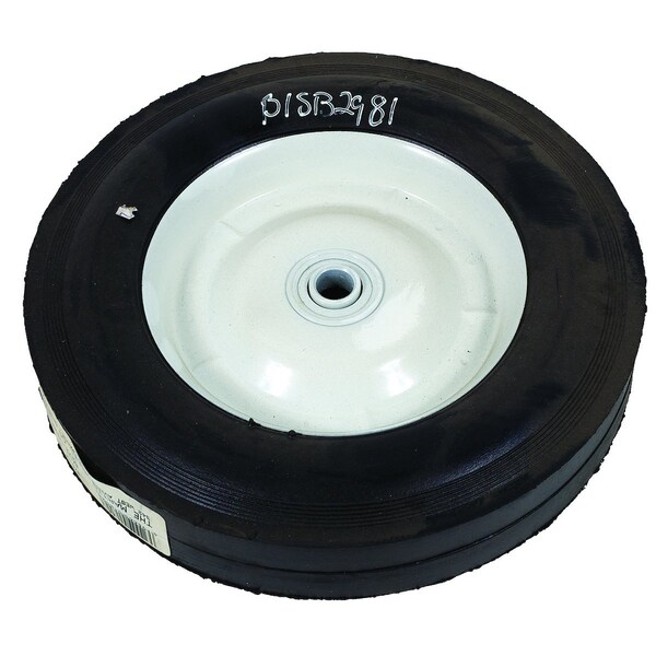 WHEEL-DECK, 8X1.75, SMOOTH, STEEL-WHITE 0" x0" x0"